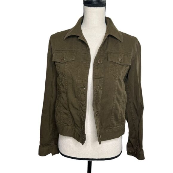 LAUREN RALPH LAUREN Olive Green Jacket. Size Small - Picture 1 of 7